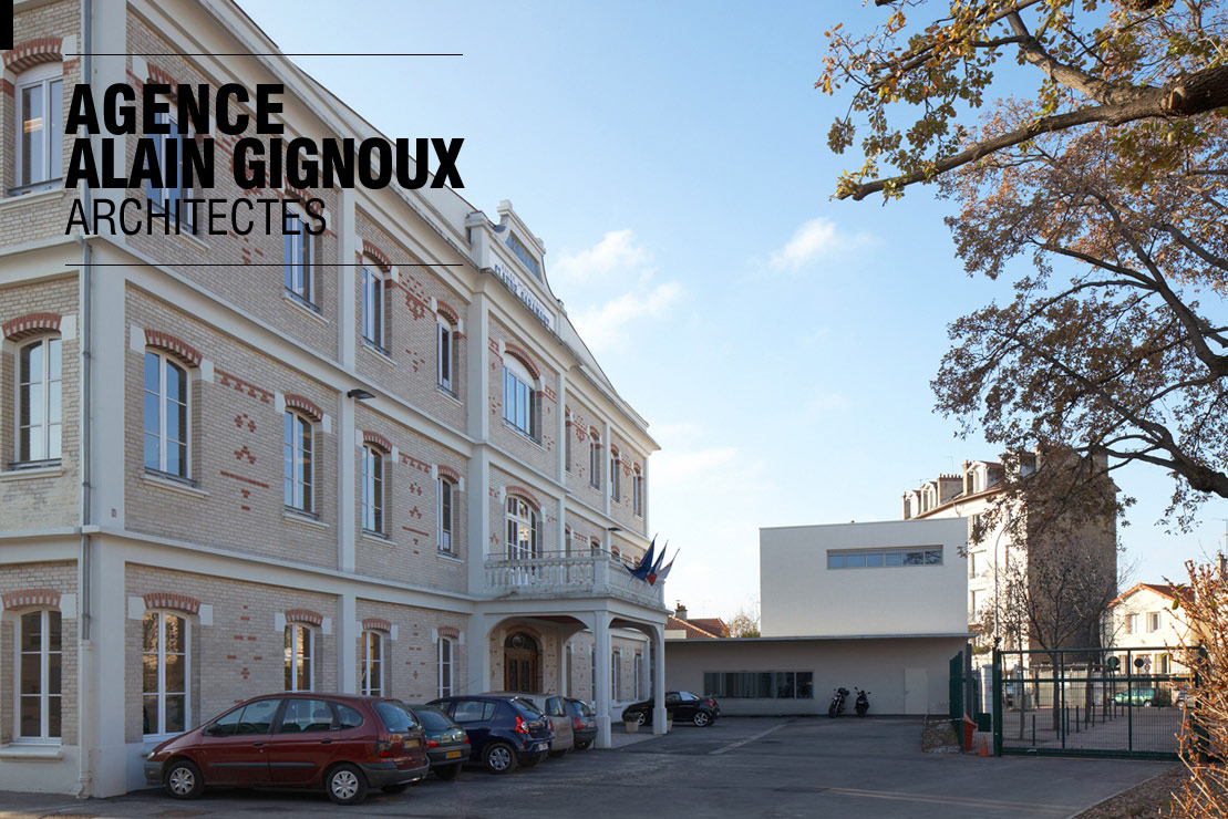 Alain gignoux, architecte - Lycée Garamont à Colombes (92) - Extension et restructuration