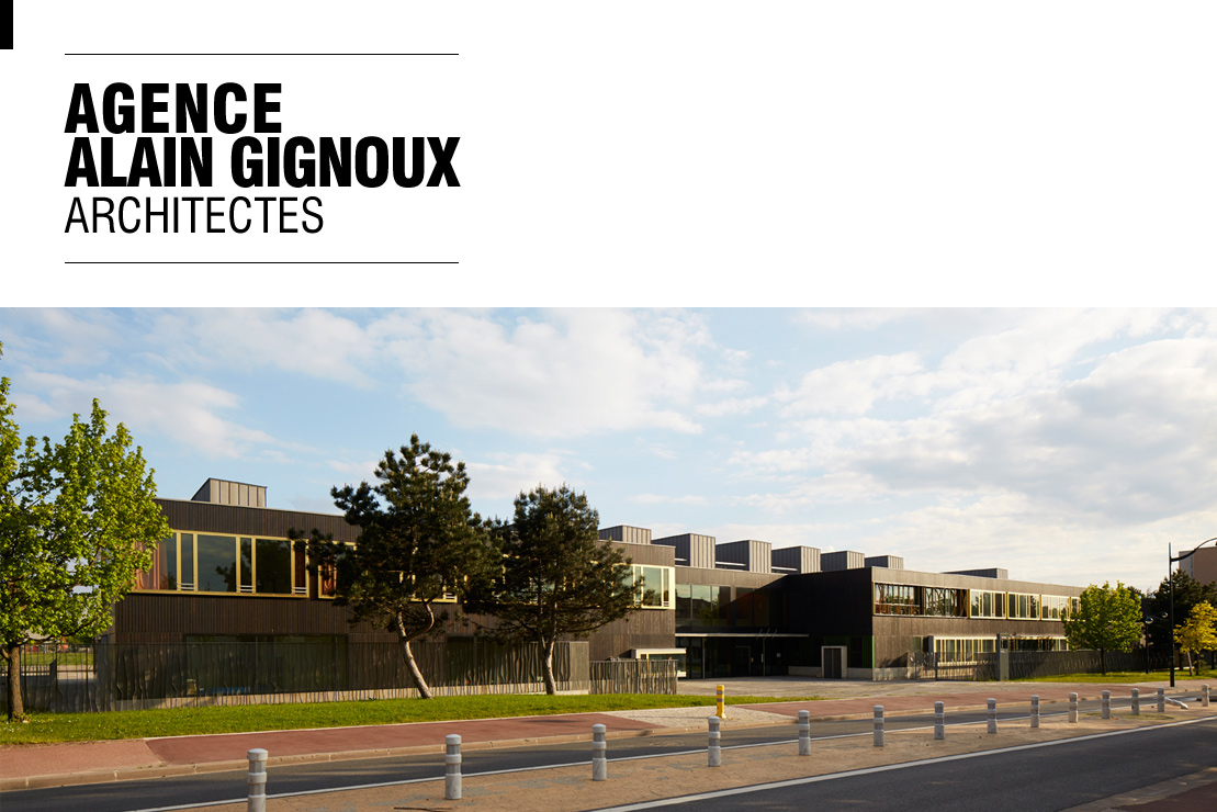 Alain gignoux, architecte - Lycée Claude-Nicolas Ledoux à Pavillons sous Bois (93) - Extension et restructuration