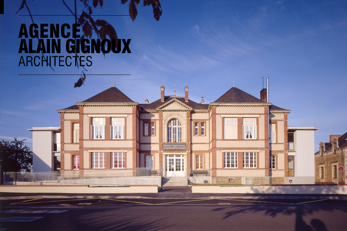 Alain gignoux, architecte - Maison de retraite de Sainte Jamme sur Sarthe (72) - Extension humanisation