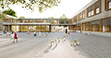 Alain gignoux, architecte - Groupe scolaire des Buttes  Crteil (94) - Projet laurat